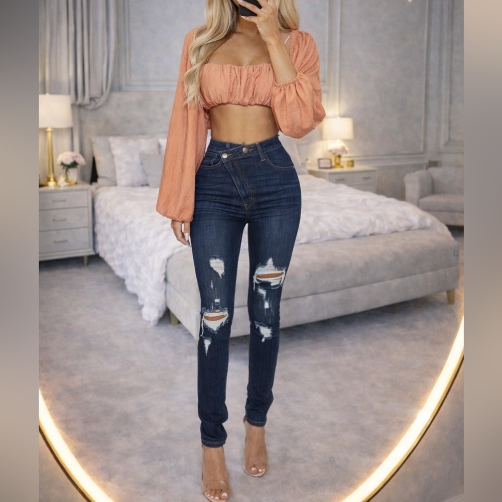 Crop top set